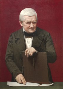 Portrait of C.W. Eckersberg by Johan Vilhelm Gertner